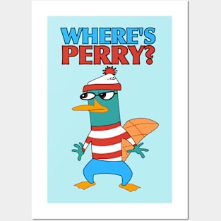 Where's Perry Waldo? Posters and Art